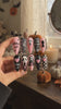 Pink, Black & White Ghost Mask Halloween Nail Set