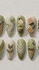 Matcha Latte and Ice Cream 3D Dessert Nail Set