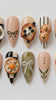 Dim Sum Food Nail Art With Olive Tips, Stripes, Tomatoes, and 3D Dumplings